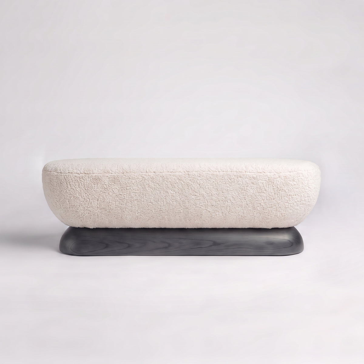 Charcoal Oak + Ecru Sherpa Boucle