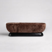 Gloss Ebony Oak + Latte Shearling