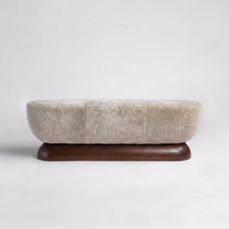 Mocha Oak + Dusty Beige Shearling