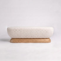 Natural Oak + Ecru Sherpa Boucle