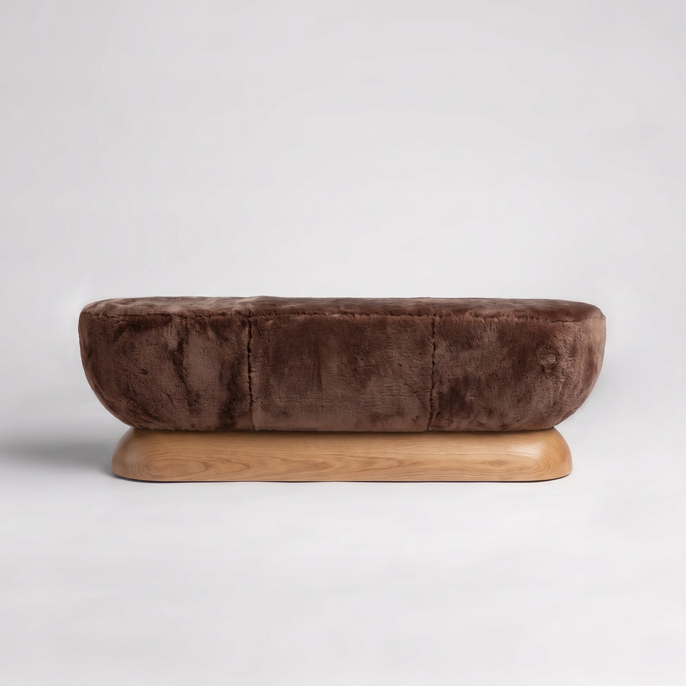 Natural Oak + Latte Shearling