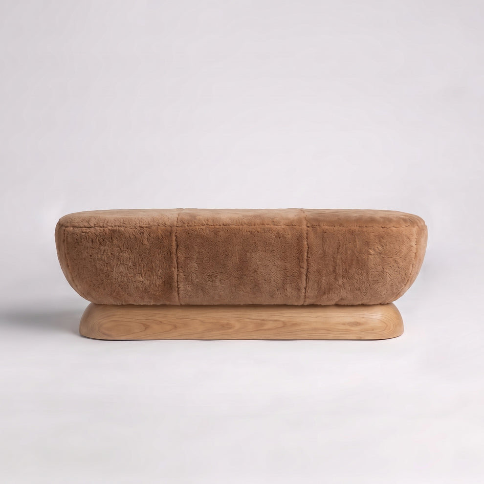 Natural Oak + Nougat Shearling
