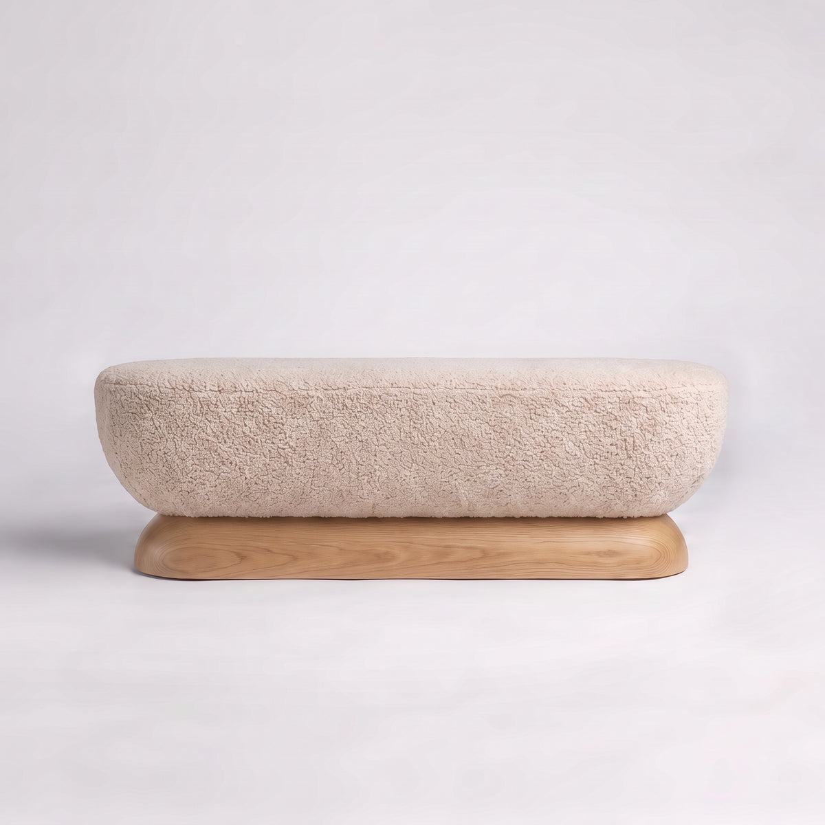 Natural Oak + Oatmeal Sherpa Boucle