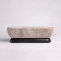 Oxidized Oak + Dusty Beige Shearling
