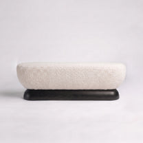 Oxidized Oak + Ecru Sherpa Boucle