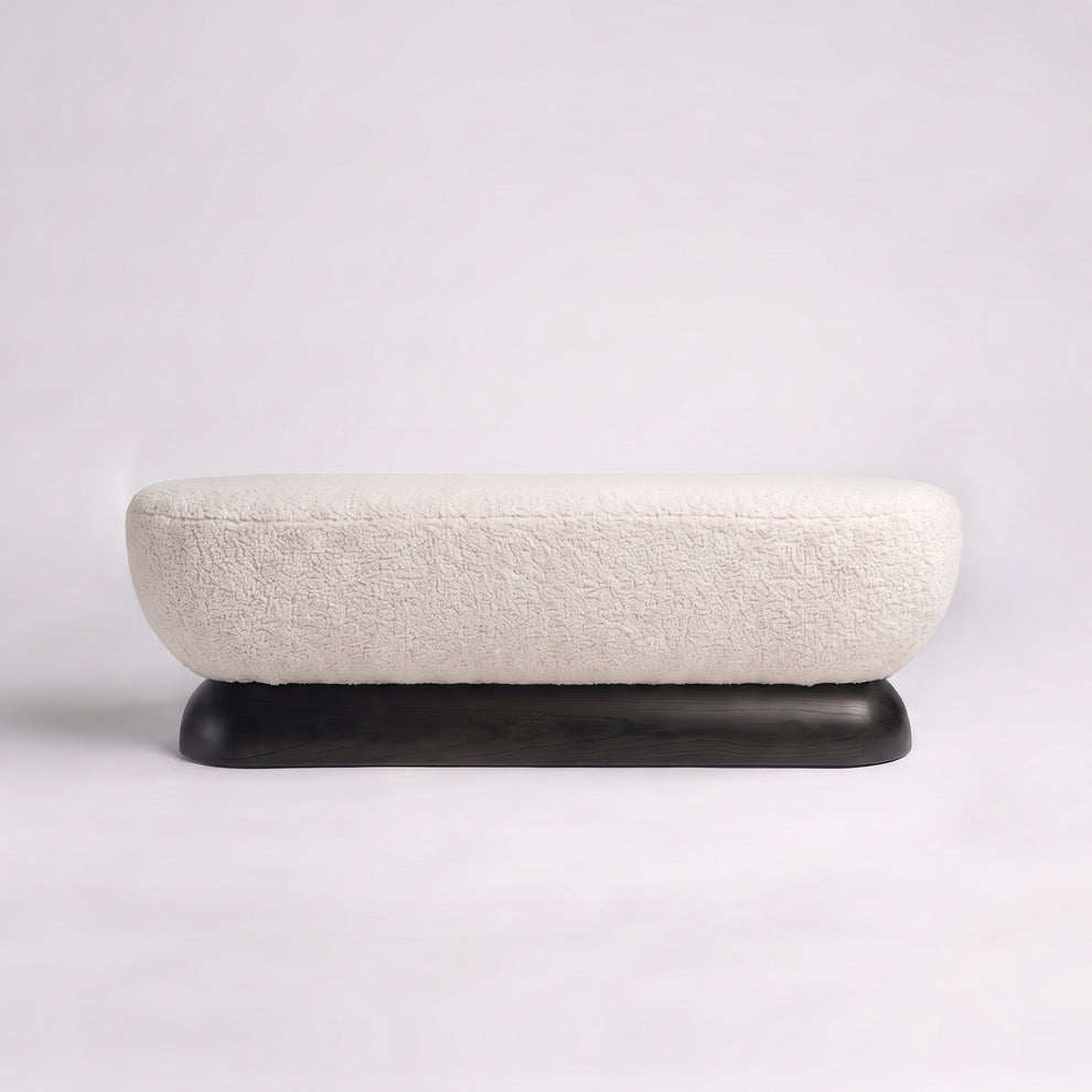 Oxidized Oak + Ecru Sherpa Boucle