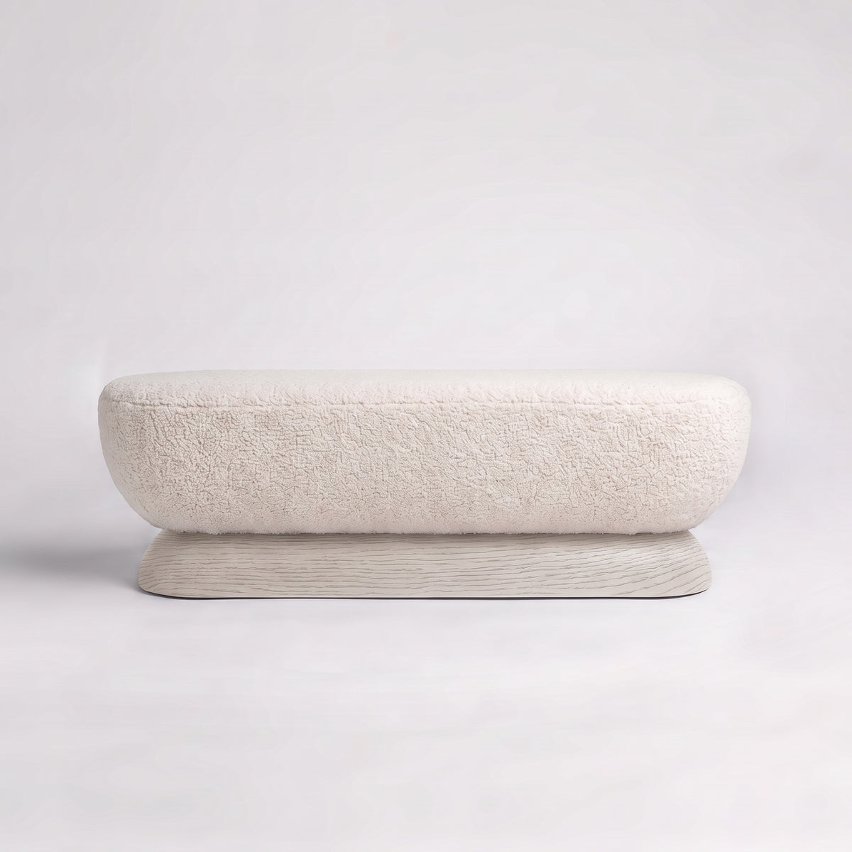 Sand Oak + Ecru Sherpa Boucle
