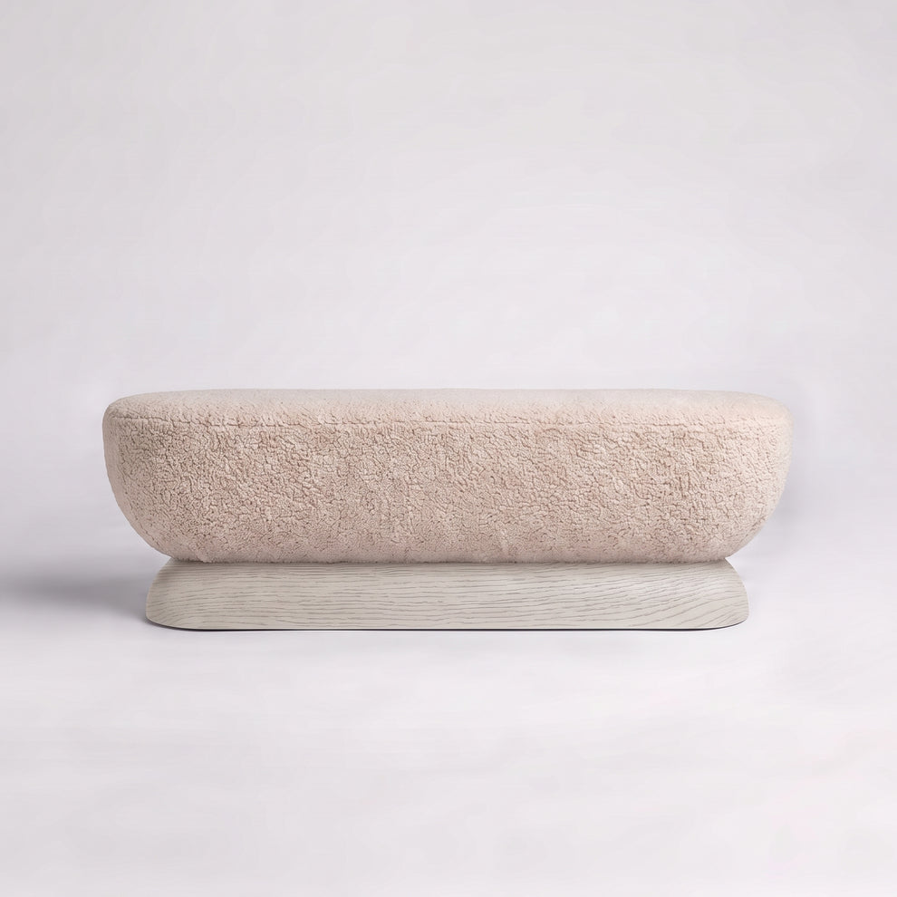 Sand Oak + Oatmeal Sherpa Boucle