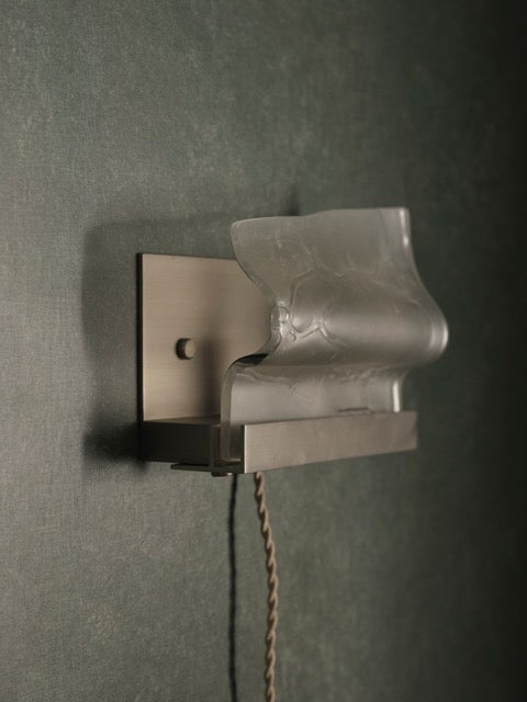 Shown in Burnished silvered brass