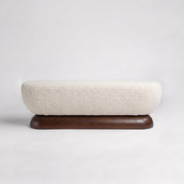 Mocha Oak + Ecru Sherpa Boucle